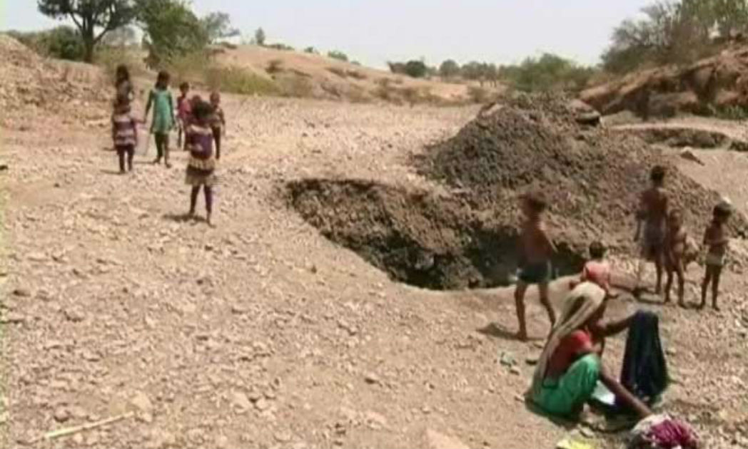 In This Drought-Hit Village, Women Scoop Water From Pits To Survive