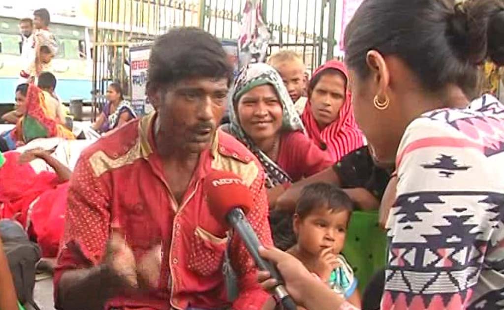 Hundreds of Drought Migrants Come Knocking On The Doors Of Delhi