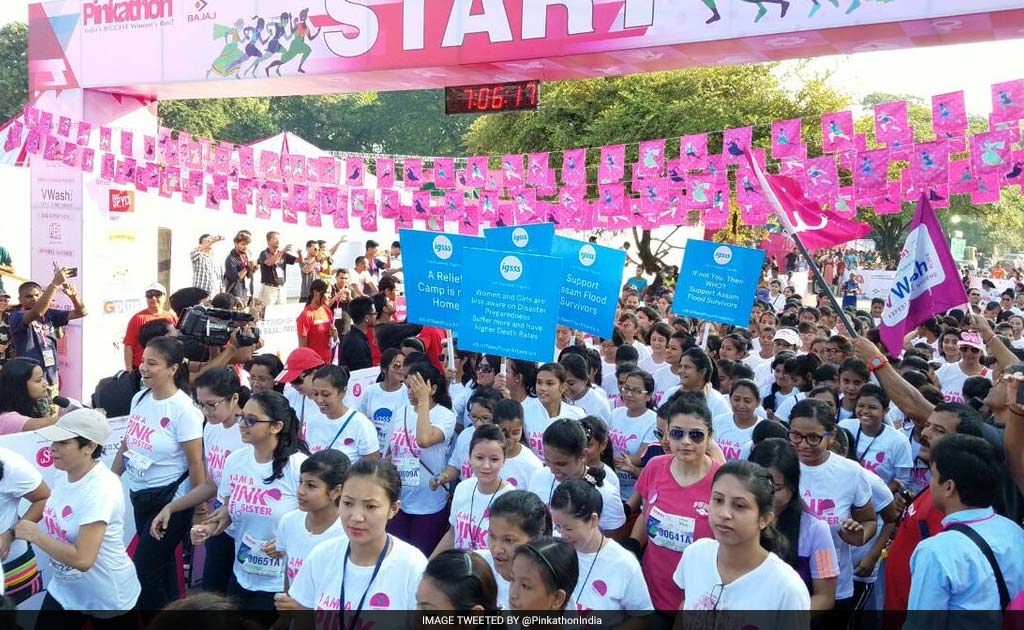 From Girls To Grandmothers, Thousands Run In Guwahati For Women’s Health