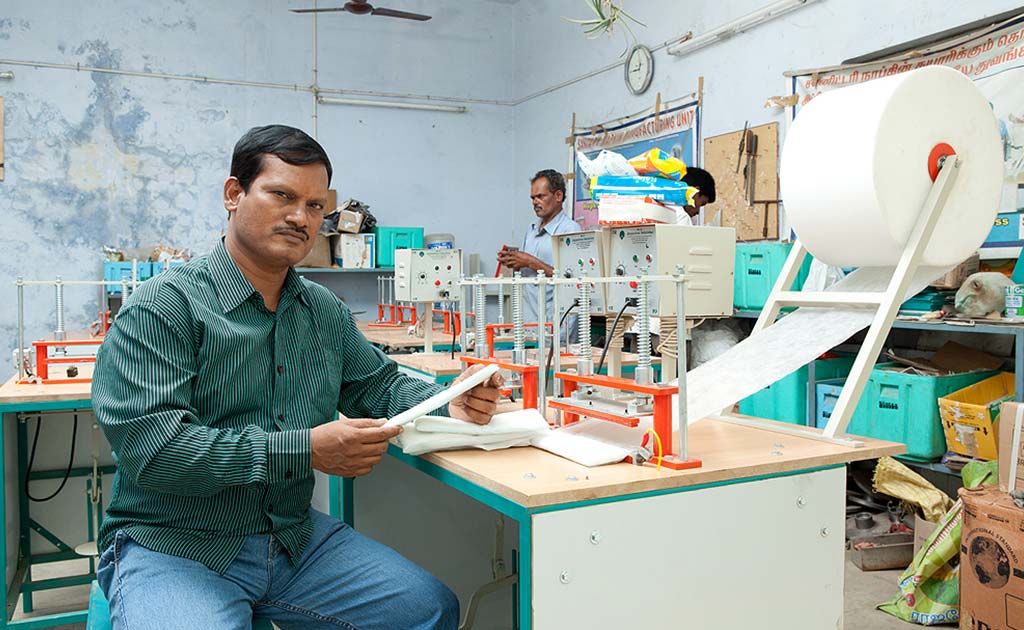 One Man&rsquo;s 20-Year Crusade To Bring Sanitary Napkins To Rural Women