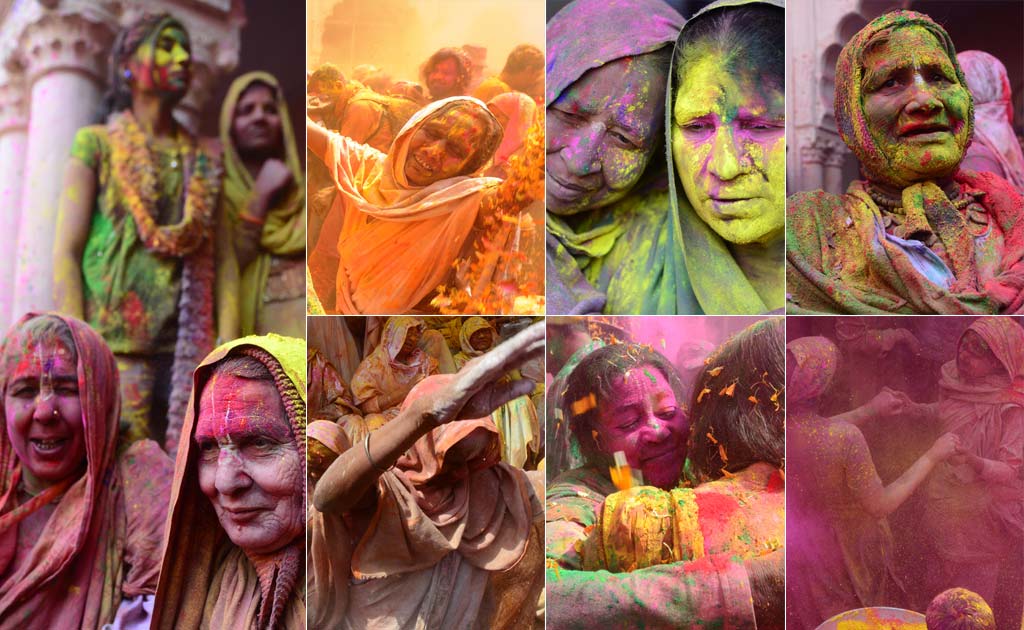 Rejecting Age-Old Taboos, Widows In Vrindavan Play Holi