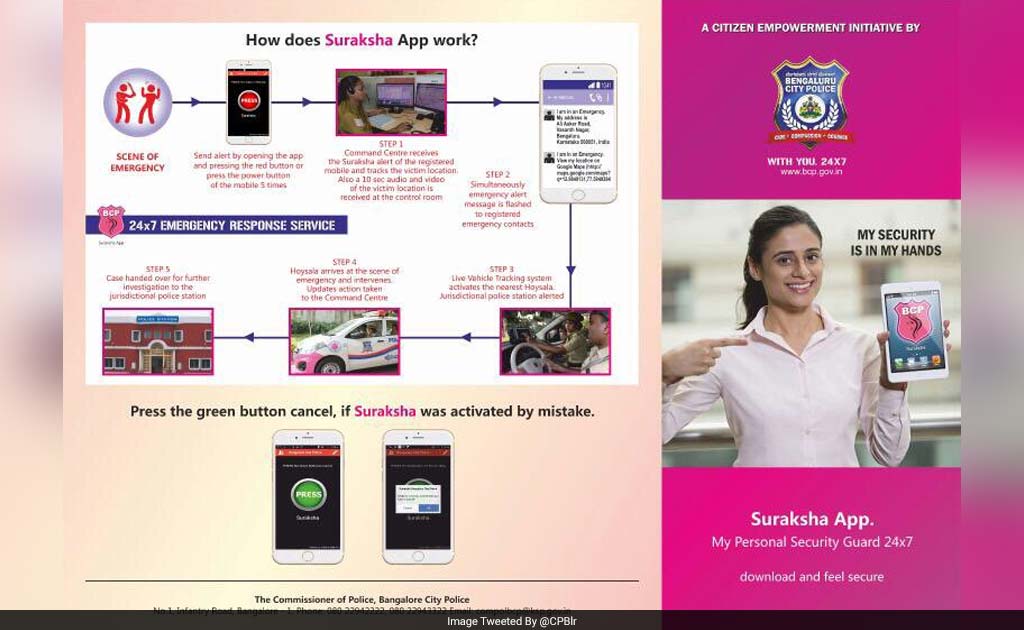 For Women In Distress, Safety App Launched, Patrol Vehicles Flagged Off In Karnataka