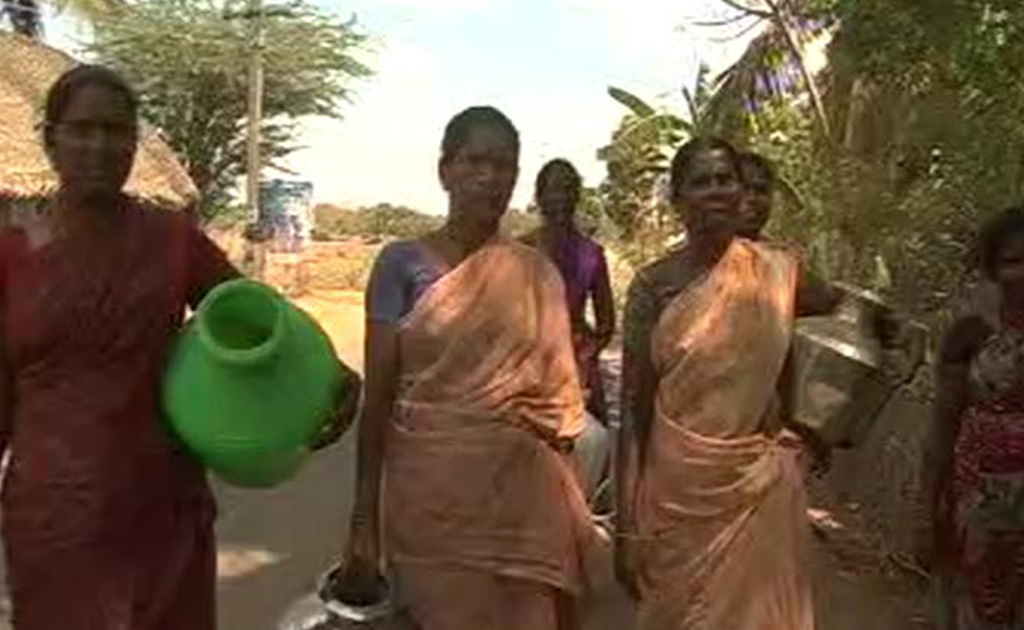 In This Drought-Hit Tamil Nadu Village, Only Women Left In Search Of Water