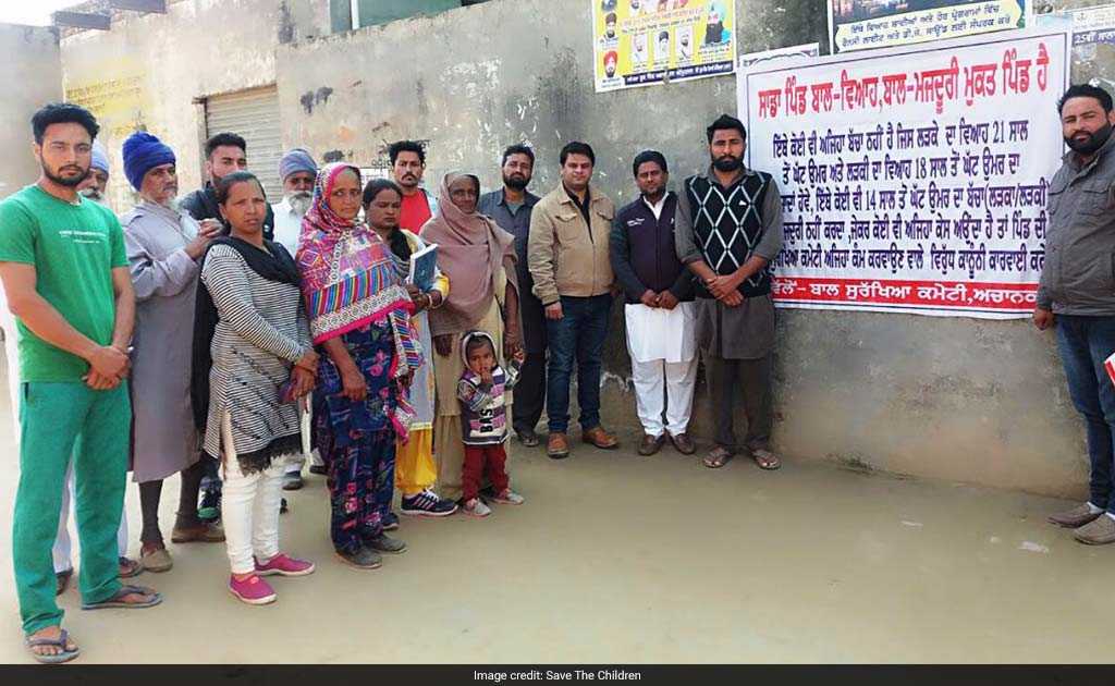 For Punjab's Villagers, This Message Board Has Become A Symbol Of Pride