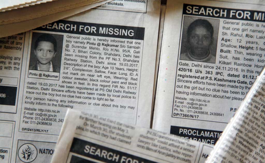 12-15 Children Reported Missing In Delhi Every Day, Shows Crime Data