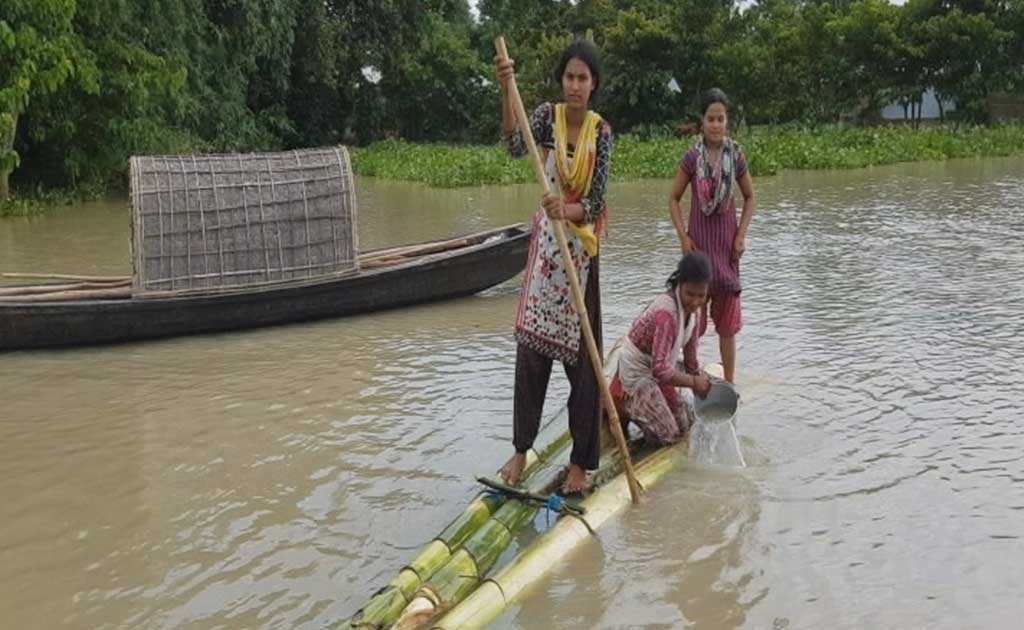 Surrounded By Flood Waters, How Villagers Are Coping In Assam