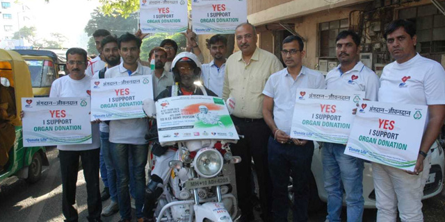 100 Days, 18 States And A Bike 67-Year-Old Rides 10,000 KM To Create Awareness About Organ Donation