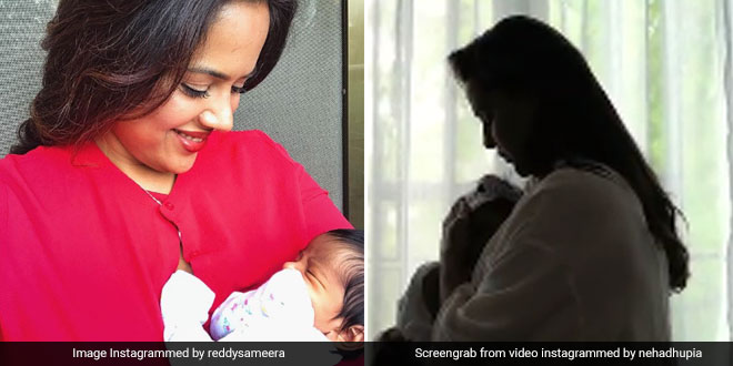 World Breastfeeding Week 2019: एक्‍ट्रेस नेहा धूपिया, समीरा रेड्डी ने स्तनपान के बारे में फैलाई जागरूकता
