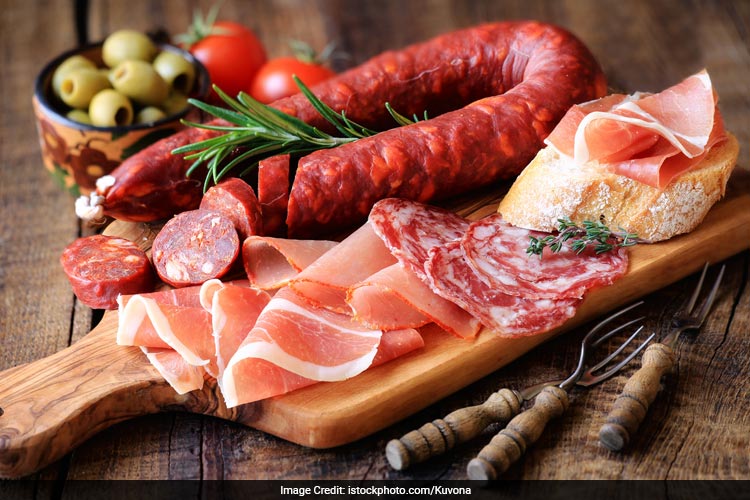 Processed pork is often preserved using chemicals such as nitrates