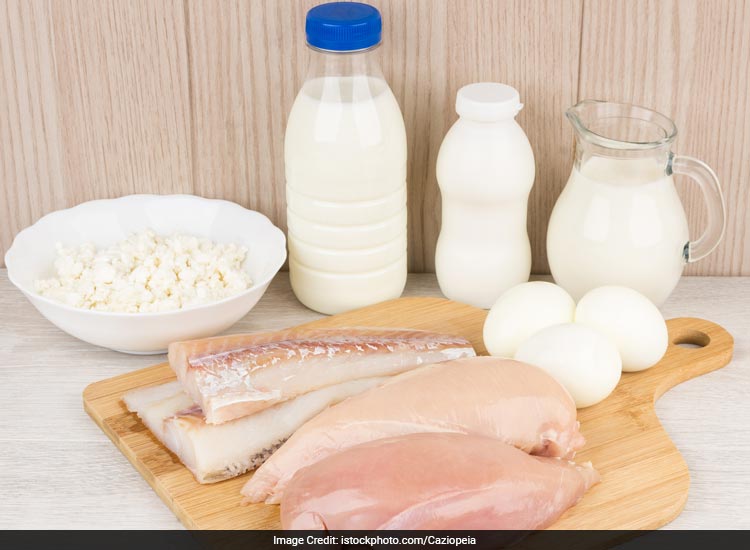 Chicken or vegetables and low-fat milk are recommended for dinner